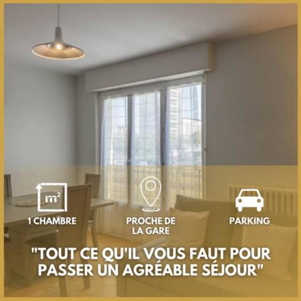 T2 Gare + Parking Apartment Орлеан Екстериор снимка